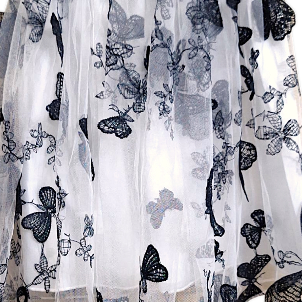 Girls Size 6 Butterfly Lace Skirt NWT - Picture 2 of 7